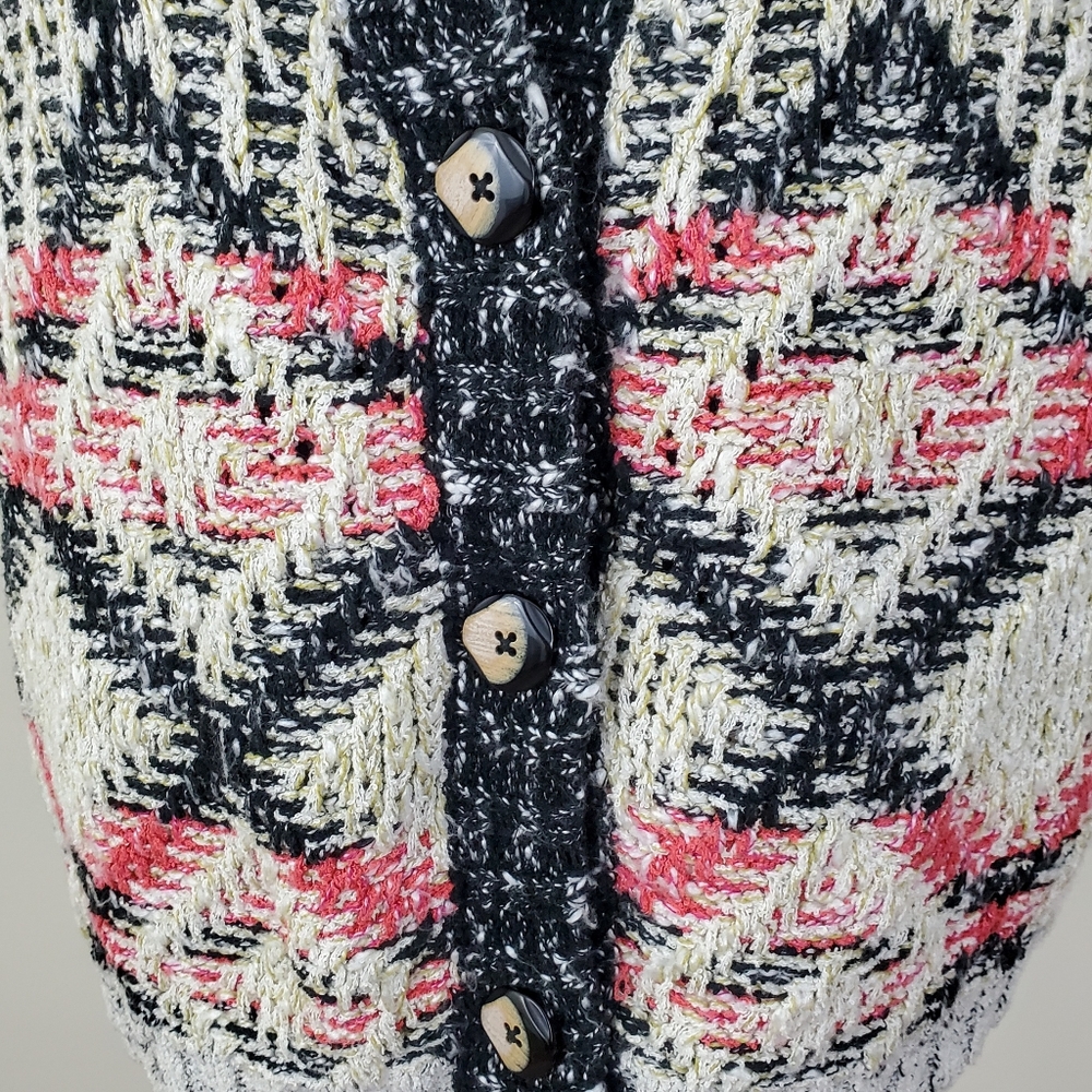 CAbi #202 Provence Chunky Knit Cardigan - Picture 6 of 14